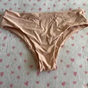 Light Pink Swim Bottoms Womens Size Medium